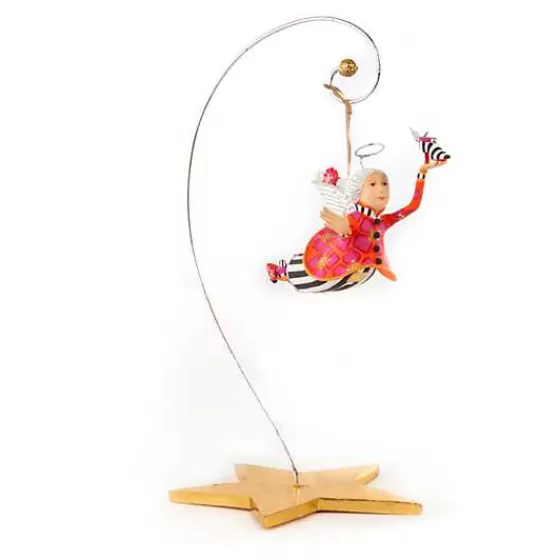 Supporto Elegante per Stella Dorata da Collezione - Edizione Speciale MacKenzie Childs con Sconto Festivo