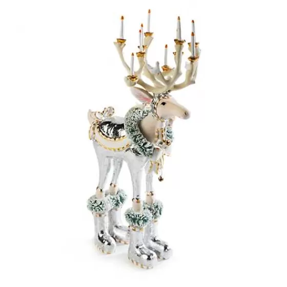 Deliziosa Scultura di Renna Magica 