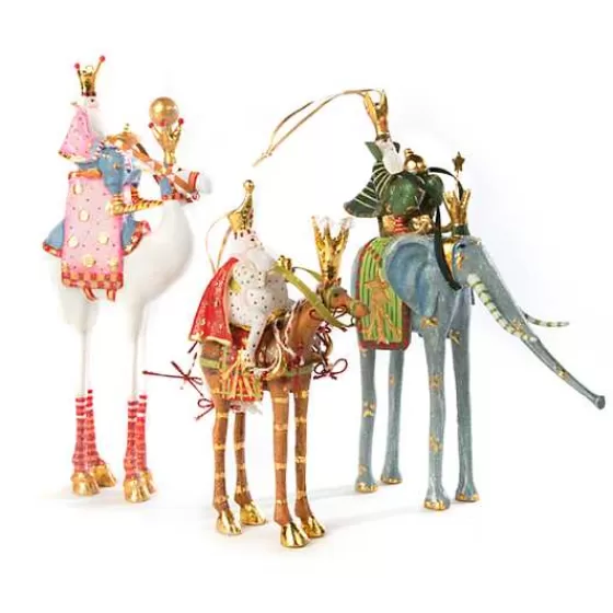 MacKenzie-Childs presenta: Melchiorre a Cavallo - Decorazione Natalizia Originale di Patience Brewster, Scultura Equestre da Collezione. Acquista Online l'Edizione Esclusiva.
