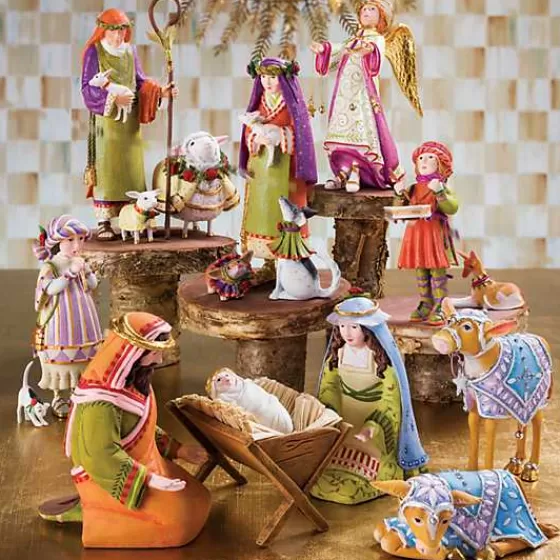 Deliziosa Pastorella con Animali – Presepe Artistico MacKenzie-Childs | Collezione Patience Brewster a Prezzo Speciale