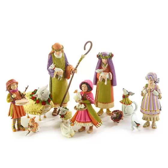 Deliziosa Pastorella con Animali – Presepe Artistico MacKenzie-Childs | Collezione Patience Brewster a Prezzo Speciale