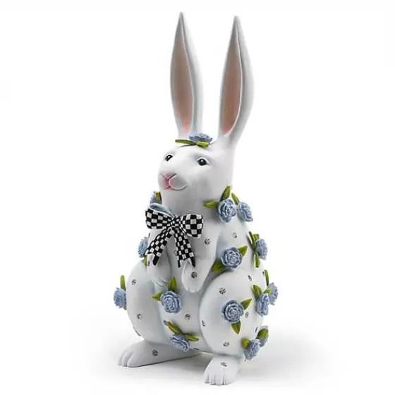 Coniglietto Elegante in Stile Vittoriano con Decorazioni Peonia e Lavanda - Edizione Limitata MacKenzie-Childs