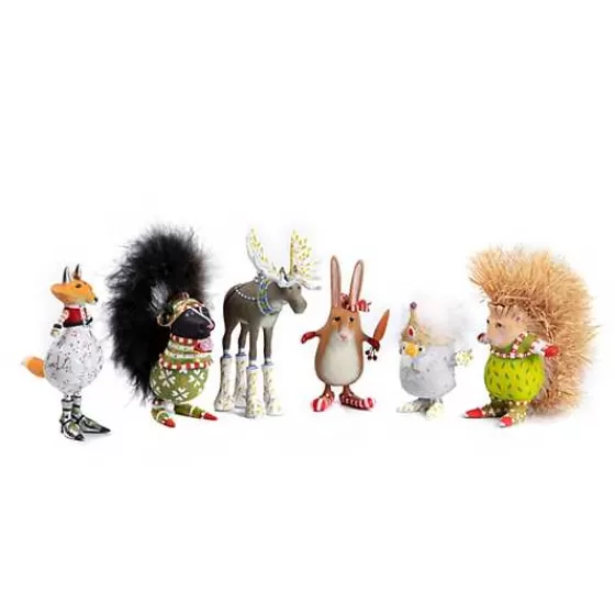 Incantevole Set di Mini Decorazioni Foresta - Stile Rustico Patience Brewster per Collezionisti MacKenzie-Childs - Prezzo Speciale con Fascino Vintage