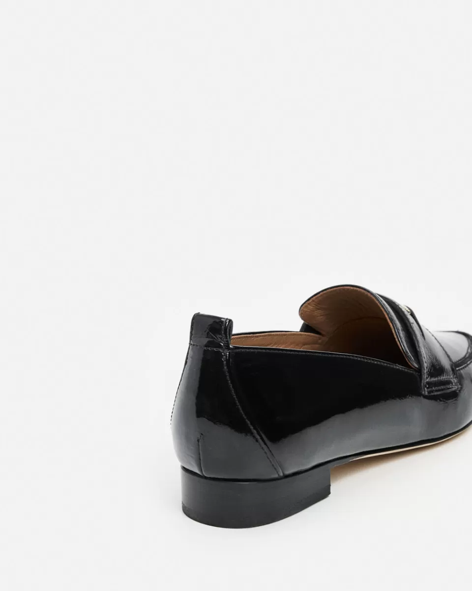 Flattered Penelope - Scarpe con Tacco in Pelle Laccata Comode per Tutto il Giorno