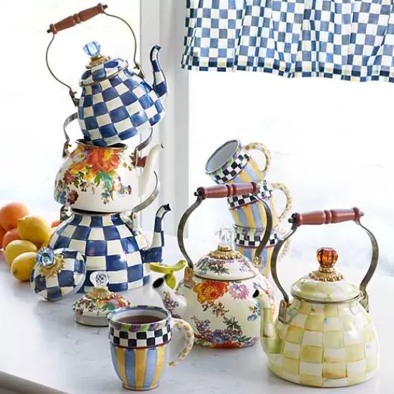 Tazza Elegante Piccadilly - Creazione Esclusiva MacKenzie-Childs | Disponibile per l'Acquisto Digitale