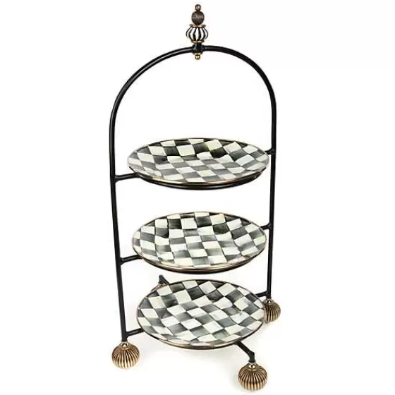 Portapiatti Elegante in Stile MacKenzie-Childs - Formato Extra Large, Design Esclusivo a Prezzo Speciale