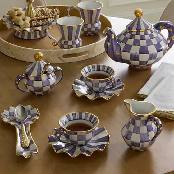 Piattino Elegante in Ceramica con Motivo Prugna - Collezione MacKenzie-Childs

Sottopiattino da Dessert in Ceramica Quadri Prugna - MacKenzie-Childs Originale

Ceramica Decorata a Quadri Vintage - Piattino da Tavola MacKenzie-Childs Edition