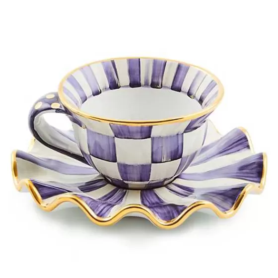 Piattino Elegante in Ceramica con Motivo Prugna - Collezione MacKenzie-Childs

Sottopiattino da Dessert in Ceramica Quadri Prugna - MacKenzie-Childs Originale

Ceramica Decorata a Quadri Vintage - Piattino da Tavola MacKenzie-Childs Edition