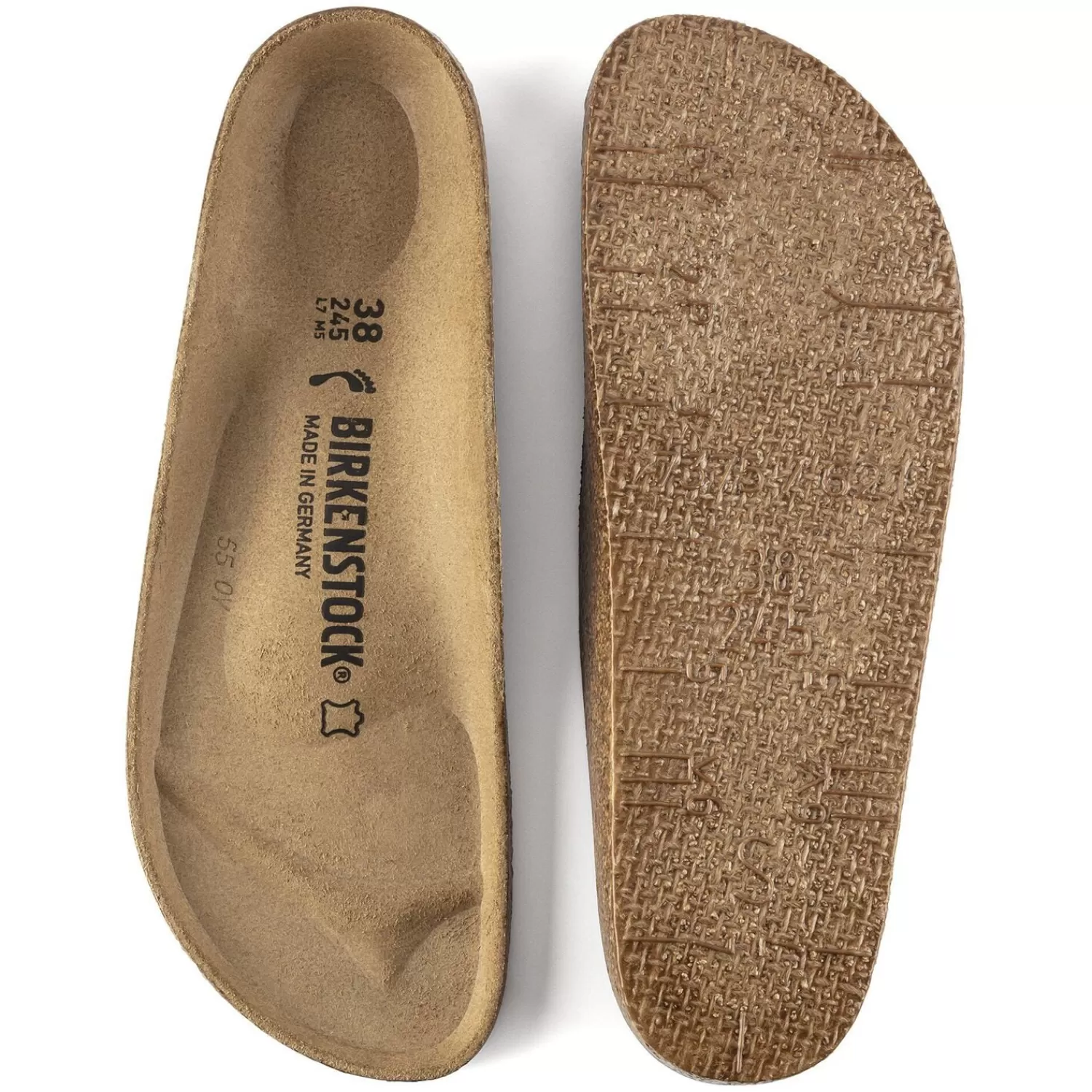 Birkenstock Pantofole Donna con Plantari Sostituibili - Modelli Zermatt e Andermatt, Ricambi Originali per Massaggio Plantare