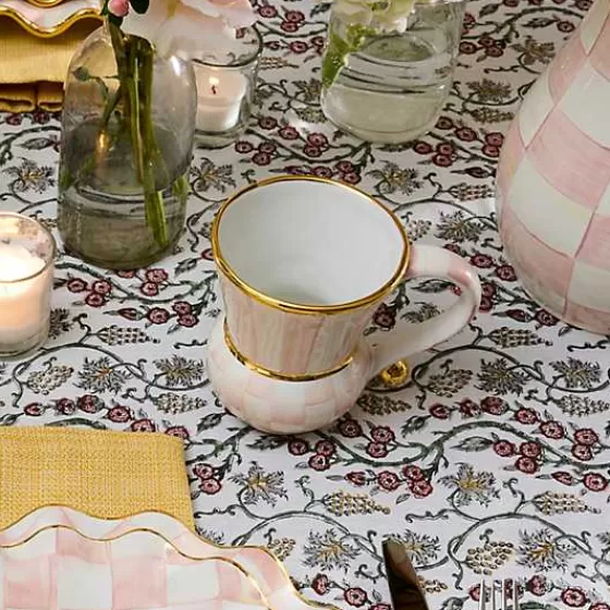 Tazza Elegante Fantasia Floreale · Ceramica Artigianale · Edizione Speciale Mackenzie-Childs · Offerta Imperdibile