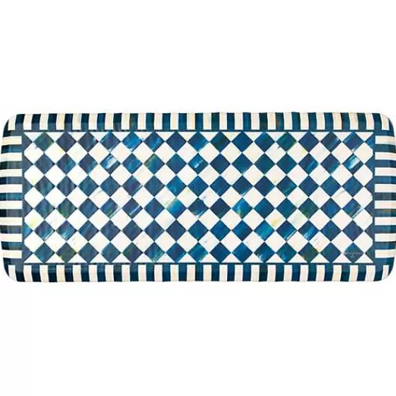 Tappetino Royal Check Antifatica 50x120cm - Design MacKenzie-Childs con GelPro, Offerta Imperdibile per Massimo Comfort