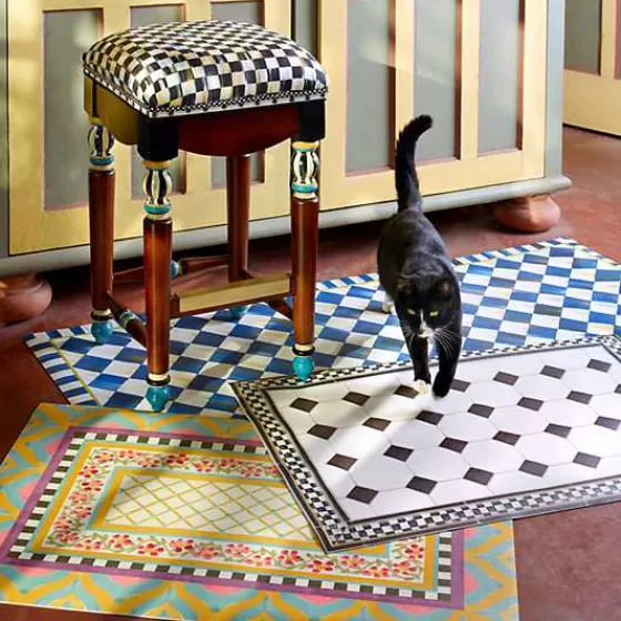 Tappeto Royal Check MacKenzie-Childs - Formato 90x150 cm, Stile Elegante per Interni - Il Preferito del Momento

(：3'x5'90x150 cm，