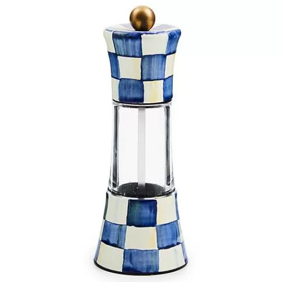 MacKenzie-Childs | Macinapepe Scacchi Reali - Accessorio da Tavola Artigianale

（：，