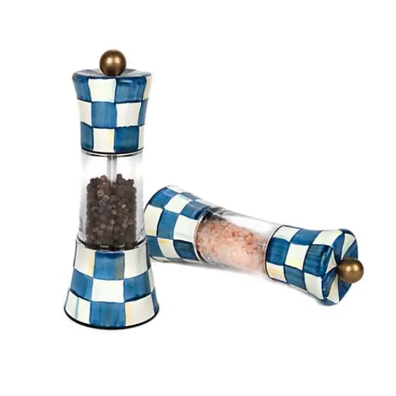 MacKenzie-Childs | Macinapepe Scacchi Reali - Accessorio da Tavola Artigianale

（：，