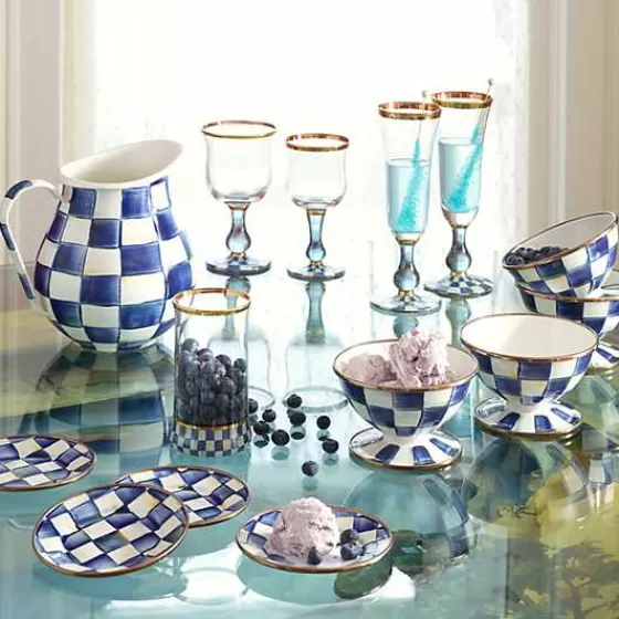 Deliziosa Ciotola per Gelato in Stile Scacchi Reali - Design Esclusivo MacKenzie-Childs a Prezzo Conveniente