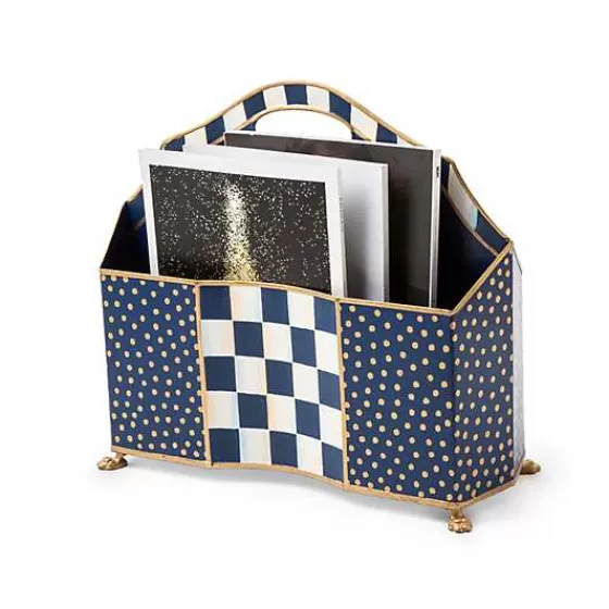 Portariviste Elegante Stile Scacchi Regali - Collezione MacKenzie-Childs