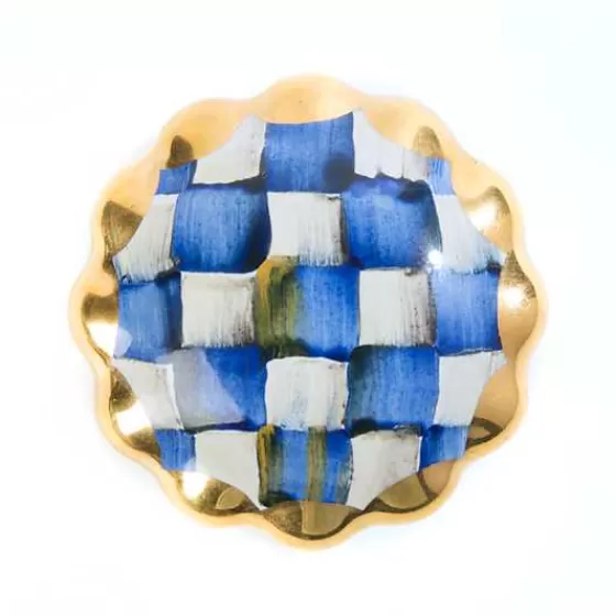 Maniglia Rotonda Royal Check in Edizione Limitata - Sconto Speciale MacKenzie-Childs