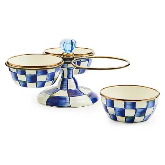 Scacchi Reali Trio di Design - Collezione Esclusiva MacKenzie-Childs | Promozione Speciale con Tavolo da Gioco in Edizione Limitata