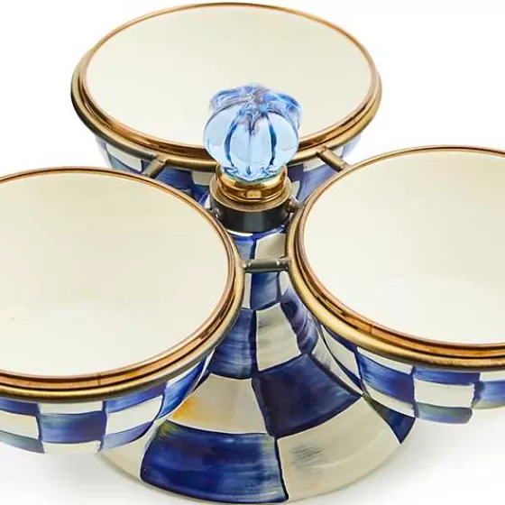 Scacchi Reali Trio di Design - Collezione Esclusiva MacKenzie-Childs | Promozione Speciale con Tavolo da Gioco in Edizione Limitata