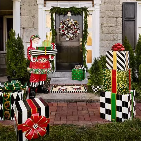 Supporto Decorativo per Ghirlanda Natalizia in Stile Festivo - MacKenzie-Childs - Offerta a Tempo Limitato