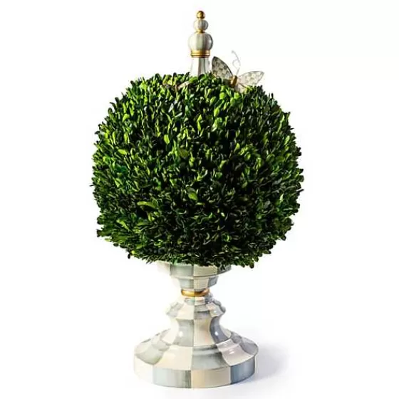 Centrotavola Botanico Artigianale MacKenzie-Childs - Scultura Verde Intrecciata a Mano per Ambienti Ricercati

(：，