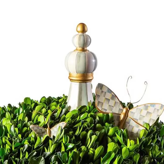 Centrotavola Botanico Artigianale MacKenzie-Childs - Scultura Verde Intrecciata a Mano per Ambienti Ricercati

(：，