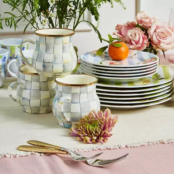 Tazza in Ceramica Quadretti Elegante - Collezione Esclusiva MacKenzie-Childs
