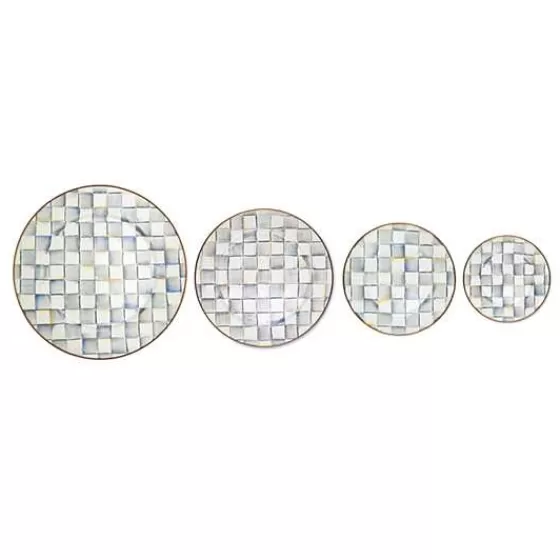 Elegante Vassoio in Argento Sterling per Antipasti e Dolci - Offerta Lampo Esclusiva MacKenzie-Childs