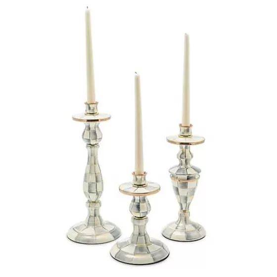 Offerta Lampo Imperdibile: Candeliere Smaltato in Metallo Sterling - Design Compatto MacKenzie-Childs