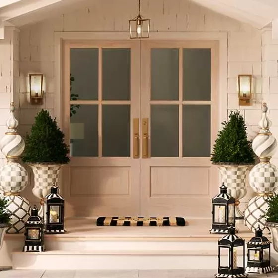 Topiario Decorativo a Forma di Trofeo Sterling - Creazione Esclusiva Bottega MacKenzie-Childs
