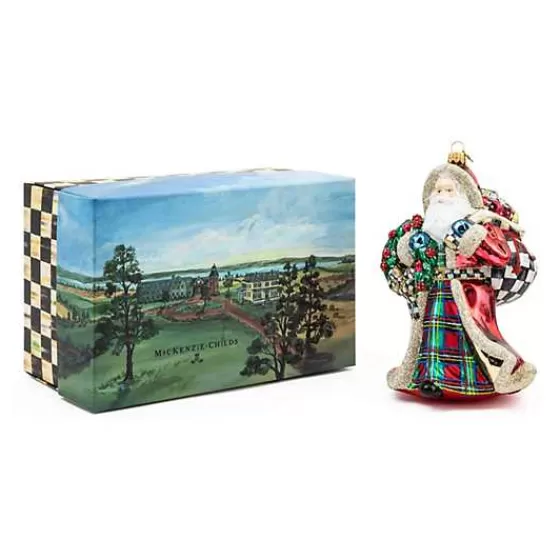 Decorazione Natalizia Fantastico Babbo Natale - Vetro Artistico MacKenzie-Childs