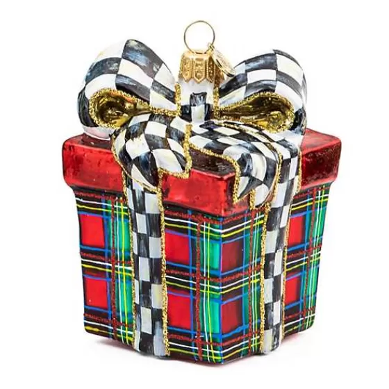 Sfera Magica in Vetro Decorata - Regalo Elegante MacKenzie-Childs Edizione Preziosa 

（：，、、，。，。）