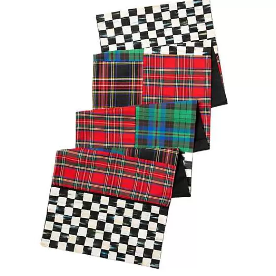 Promozione Lampo MacKenzie-Childs - Tovaglia Decorativa Tartan con Stile Vintage

（：