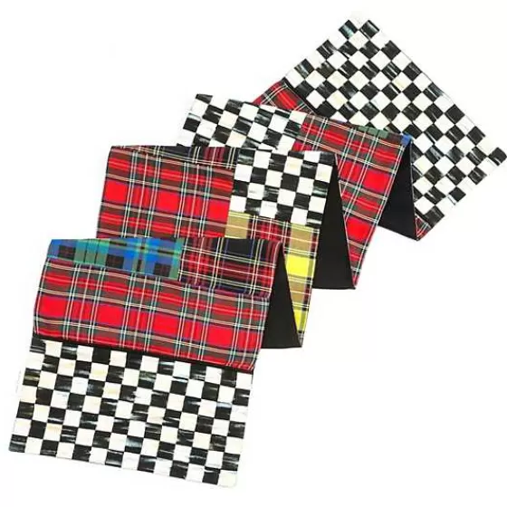 Promozione Lampo MacKenzie-Childs - Tovaglia Decorativa Tartan con Stile Vintage

（：