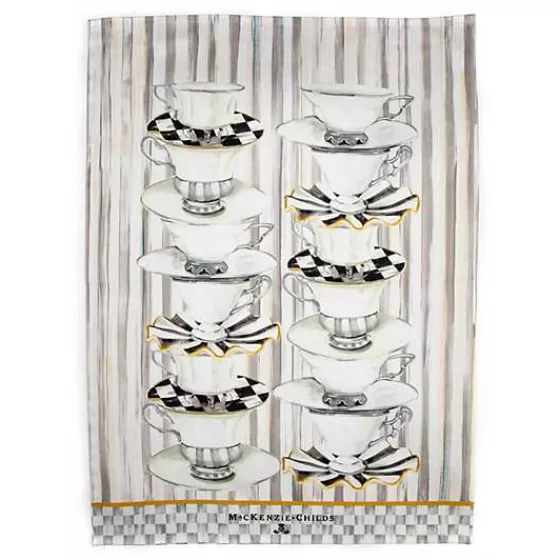 Tovagliette da Tè MacKenzie-Childs - Set Artigianale con Motivi Floreali per Tavola Elegante, Collezione Esclusiva Casa e Cucina