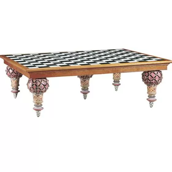Tavolo da Pranzo Elegante MacKenzie-Childs, Design Esclusivo 5x17 Piedi