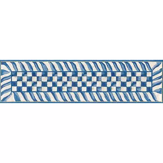 Tappeto Elegante Scacchi Regali Lavabile, Misura 76x244 cm - MacKenzie-Childs a Prezzo Conveniente