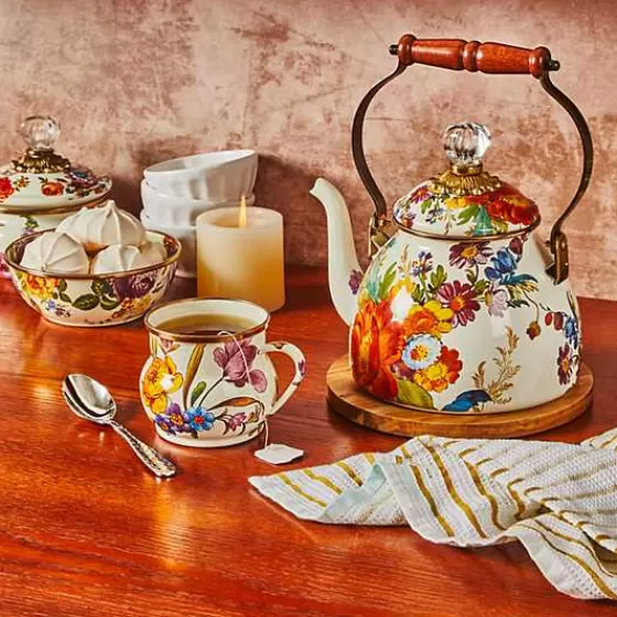 Mug in stile floreale vintage - Tazza decorata MacKenzie-Childs in saldo