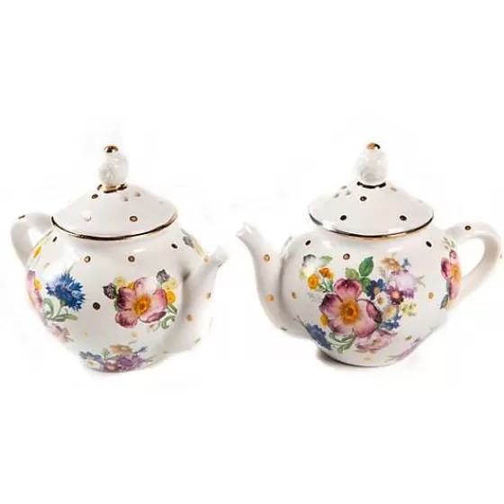 Set Tè e Spezie Mackenzie-Childs - Servizio Saliera e Pepe in Stile Floreale con Design Vintage, Prezzo Speciale per Casa Chic
