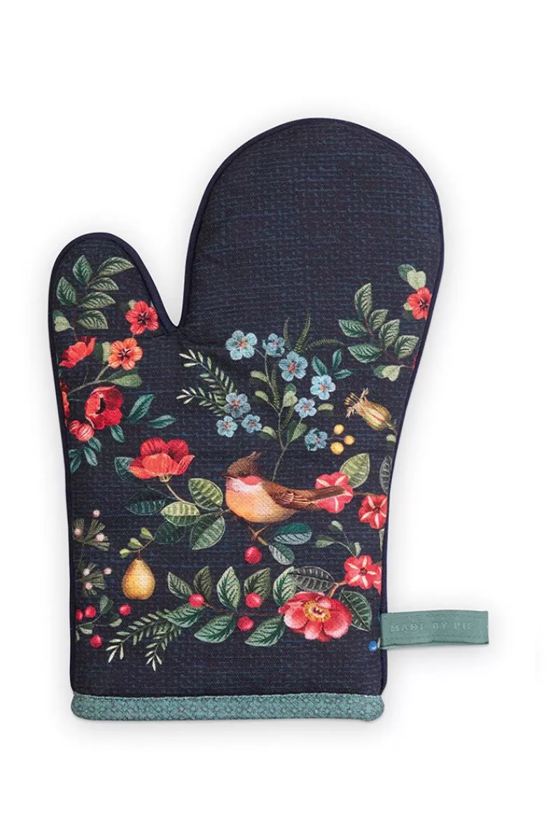 Guanto da Forno Invernale Blu Scuro - Design Esclusivo Pip Studio | Offerta a Tempo Limitato