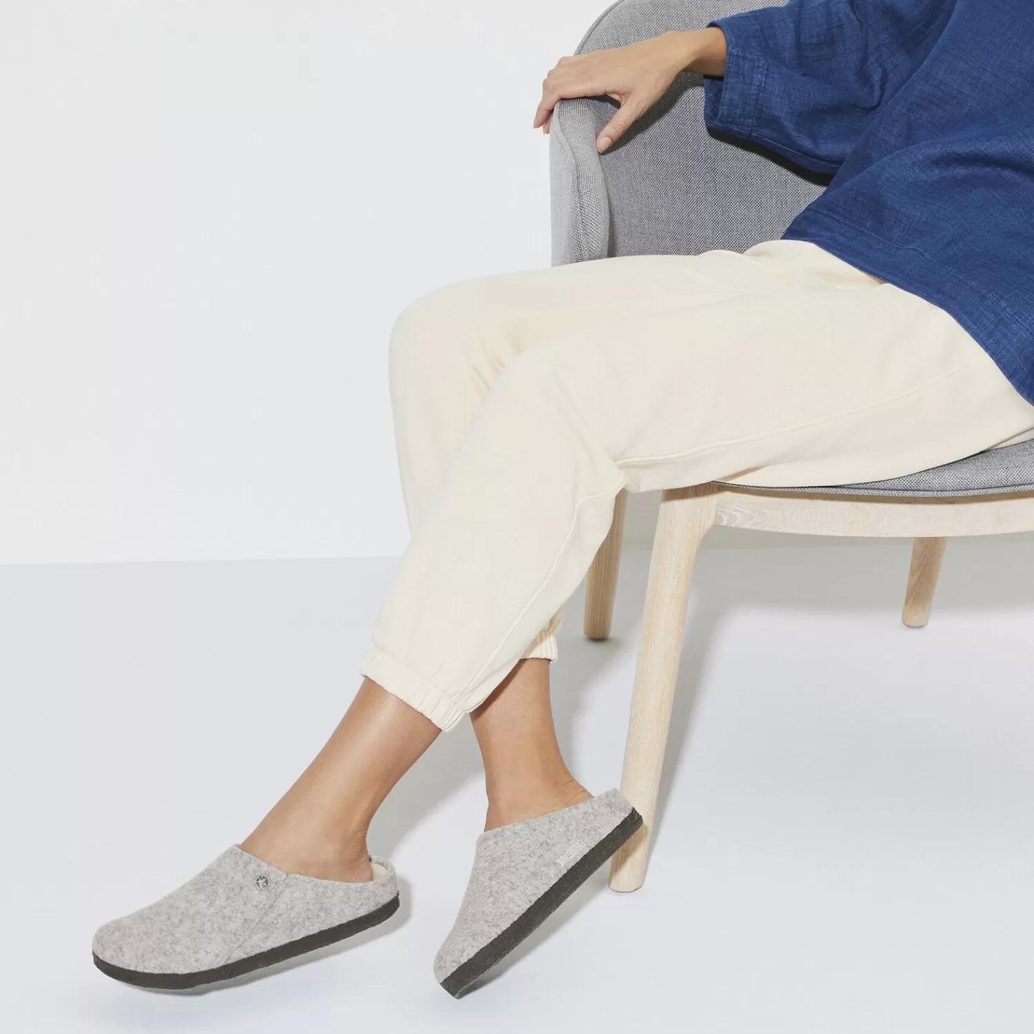 Birkenstock Pantofole Donna Zermatt Invernali con Rivestimento in Pelliccia Morbida