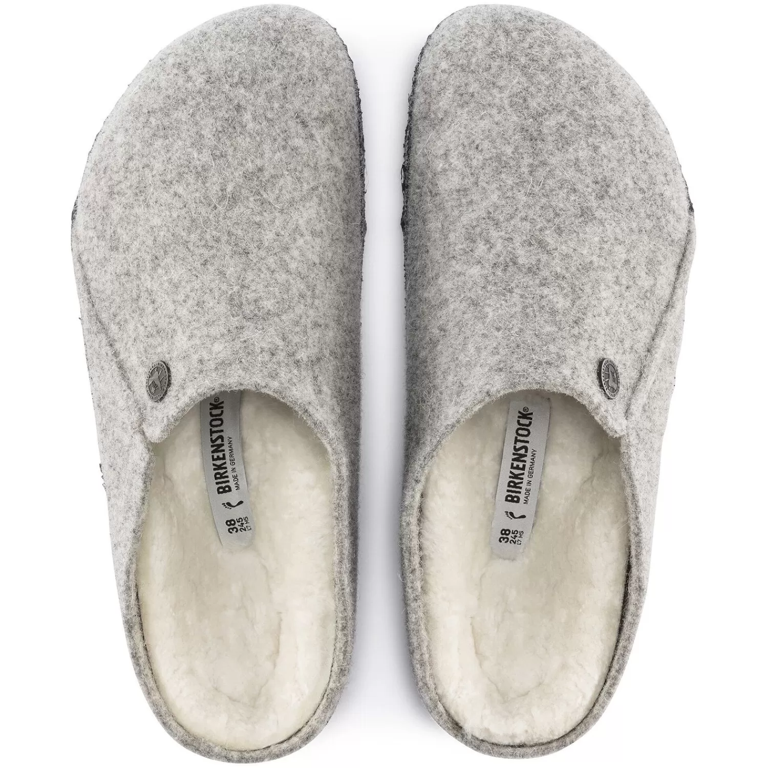 Birkenstock Pantofole Donna Zermatt Invernali con Rivestimento in Pelliccia Morbida